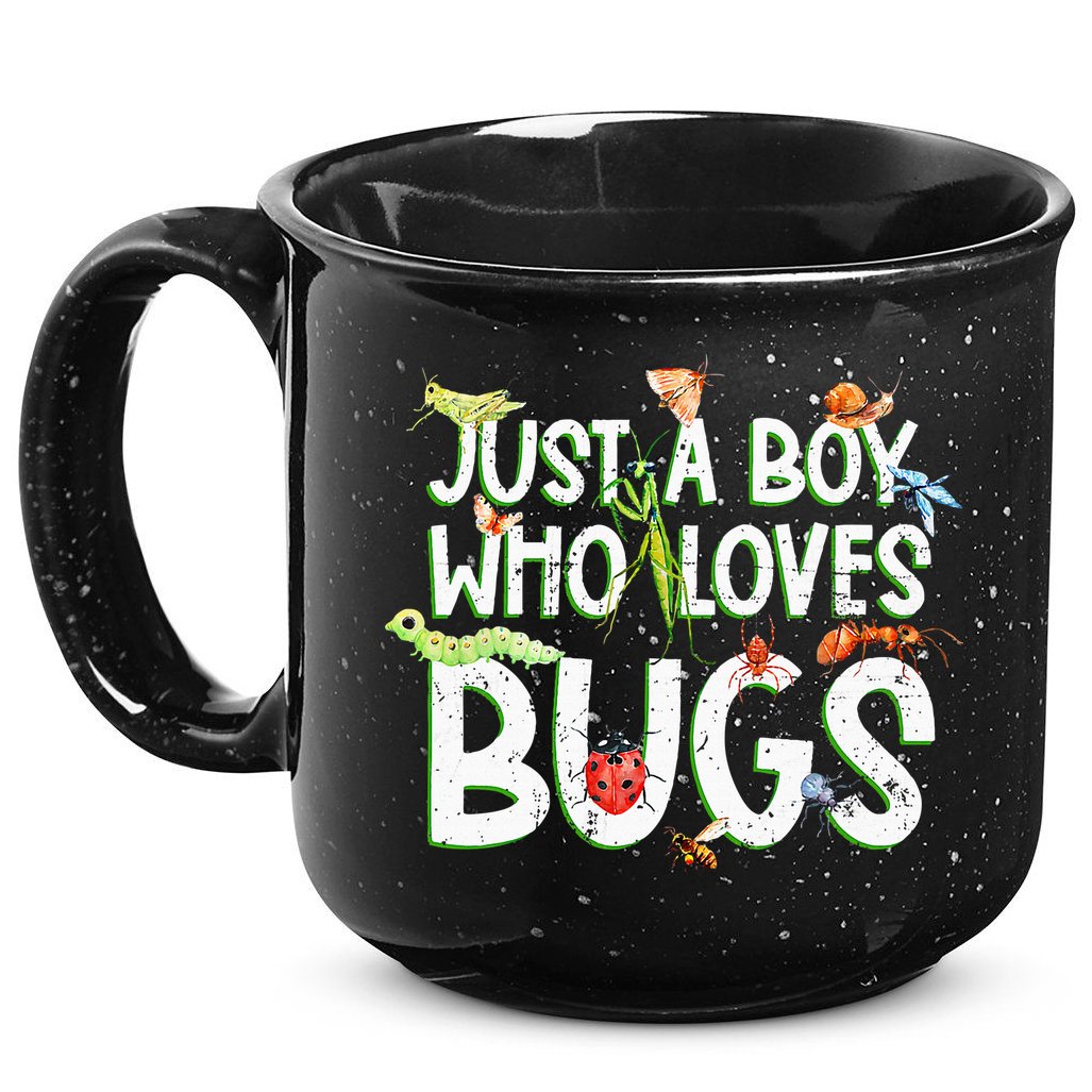 Funny Insect Just A Boy Who Loves Bug 15oz Campfire Ceramic Mug