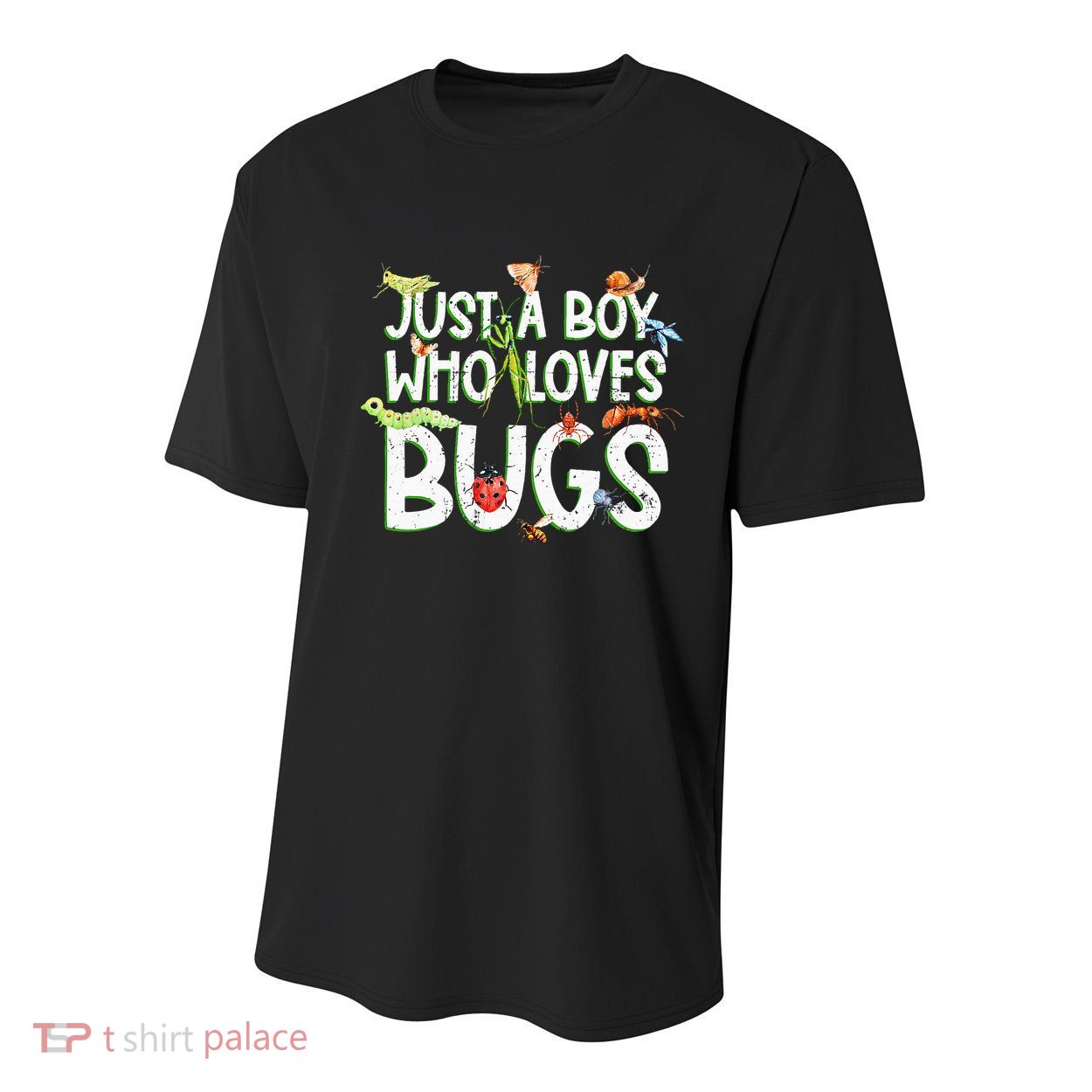 Funny Insect Just A Boy Who Loves Bug Youth Performance Sprint T-Shirt