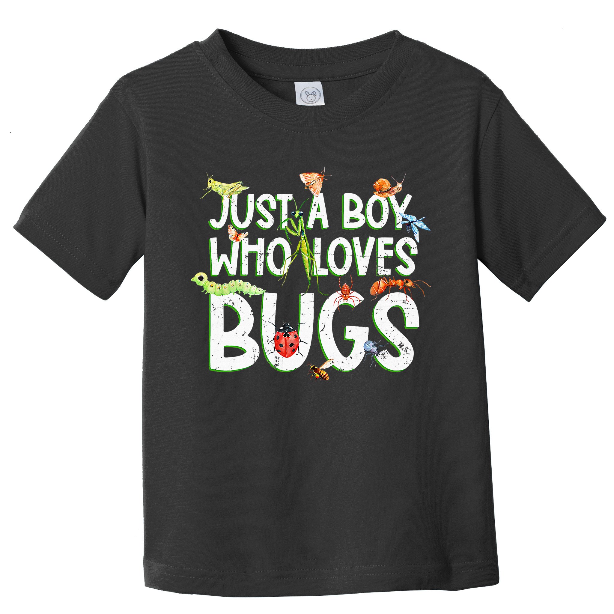 Funny Insect Just A Boy Who Loves Bug Toddler T-Shirt