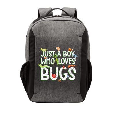 Funny Insect Just A Boy Who Loves Bug Vector Backpack