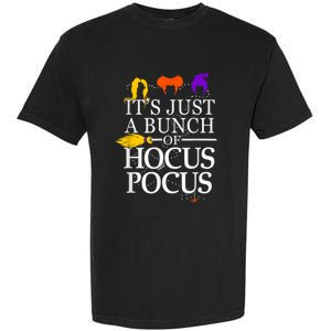 Funny It's Just A Bunch Of Hocus Pocus Halloween Garment-Dyed Heavyweight T-Shirt