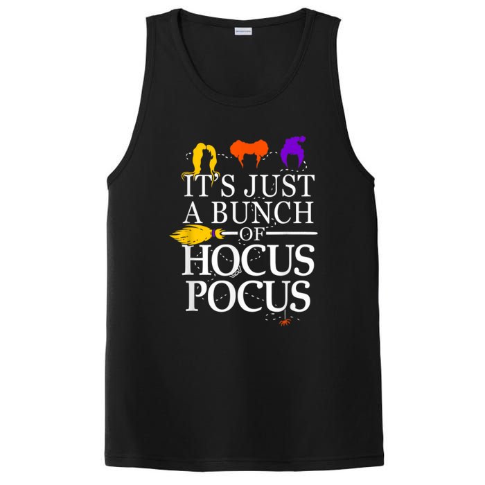 Funny It's Just A Bunch Of Hocus Pocus Halloween PosiCharge Competitor Tank