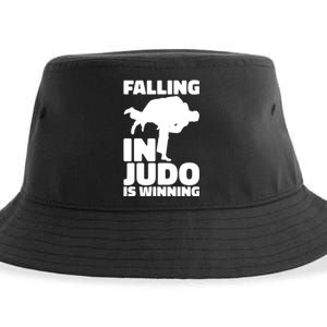 Falling In Judo Is Winning Martial Arts Enthusiast Gift Sustainable Bucket Hat