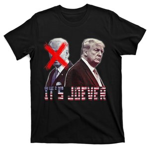 Funny ItS Joever Trump Excludes Biden Funny T-Shirt