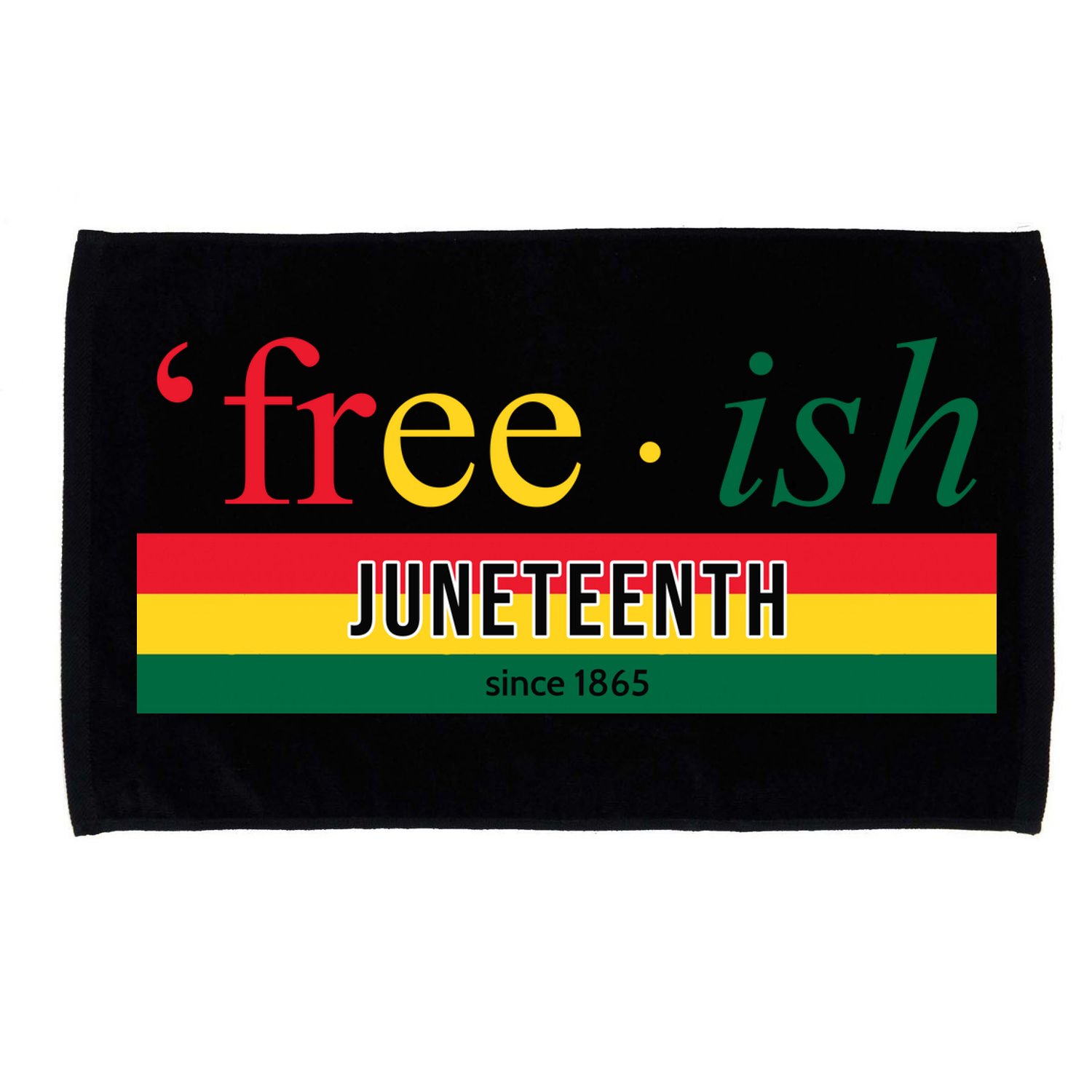 Free Ish Juneteenth Since 1865 Black History Microfiber Hand Towel