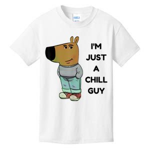 Funny Im Just A Chill Guy Meme Kids T-Shirt