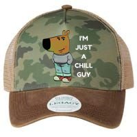 Funny IM Just A Chill Guy Meme Legacy Tie Dye Trucker Hat