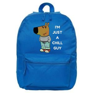 Funny IM Just A Chill Guy Meme 16 in Basic Backpack