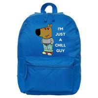 Funny IM Just A Chill Guy Meme 16 in Basic Backpack