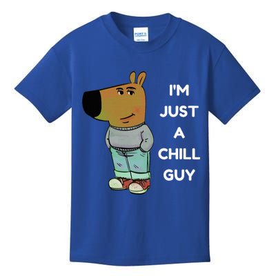 Funny IM Just A Chill Guy Meme Kids T-Shirt