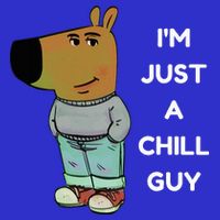 Funny IM Just A Chill Guy Meme Full Zip Hoodie