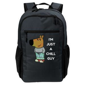 Funny IM Just A Chill Guy Meme Daily Commute Backpack