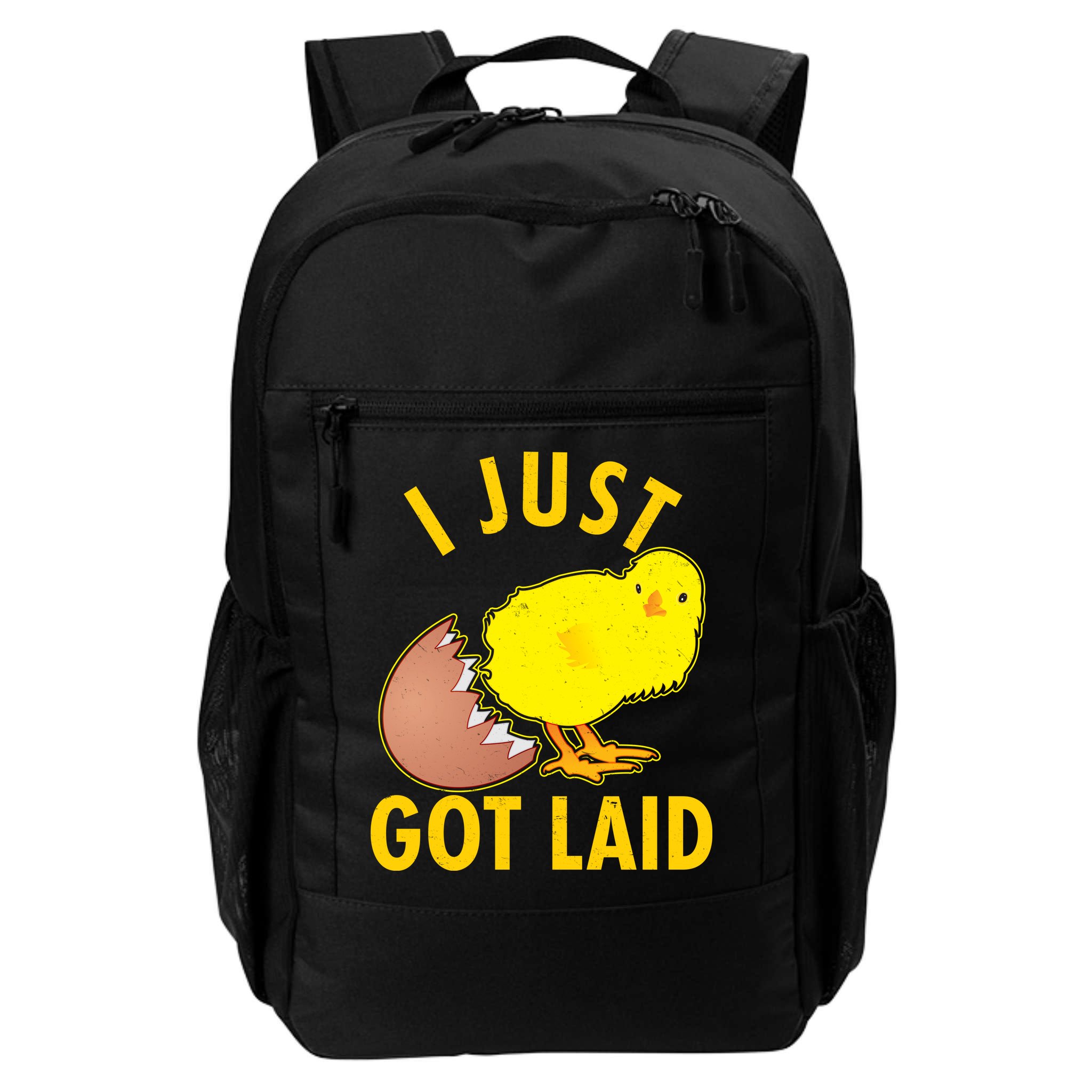 Funny I Just Got Laid Backpack