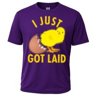 Funny I Just Got Laid Cooling Performance Crew T-Shirt