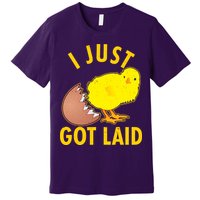 Funny I Just Got Laid Premium T-Shirt