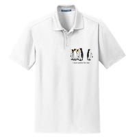 Funny I Just Gotta Be Me Penguin Quote Dry Zone Grid Polo