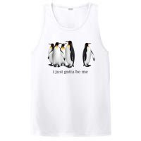 Funny I Just Gotta Be Me Penguin Quote PosiCharge Competitor Tank