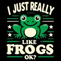 Funny I Just Really Like Frogs Owner Lover Frog Gifts Cooling Performance Long Sleeve Crew