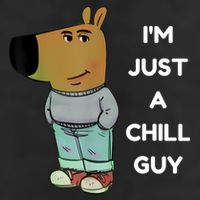 Funny IM Just A Chill Guy Meme Cool Comfort Performance Bucket Hat