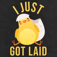 Funny I Just Got Laid Chick Adult Drive Performance Visor