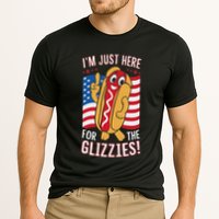 Funny IM Just Here For The Glizzies Cooling Performance Crew T-Shirt