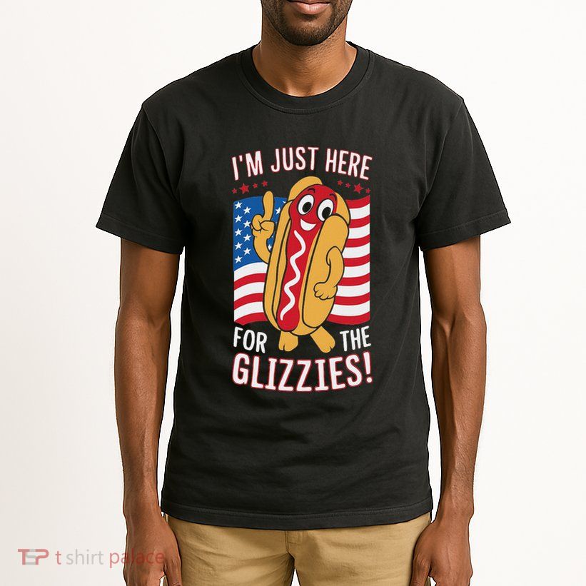 Funny IM Just Here For The Glizzies Tall T-Shirt
