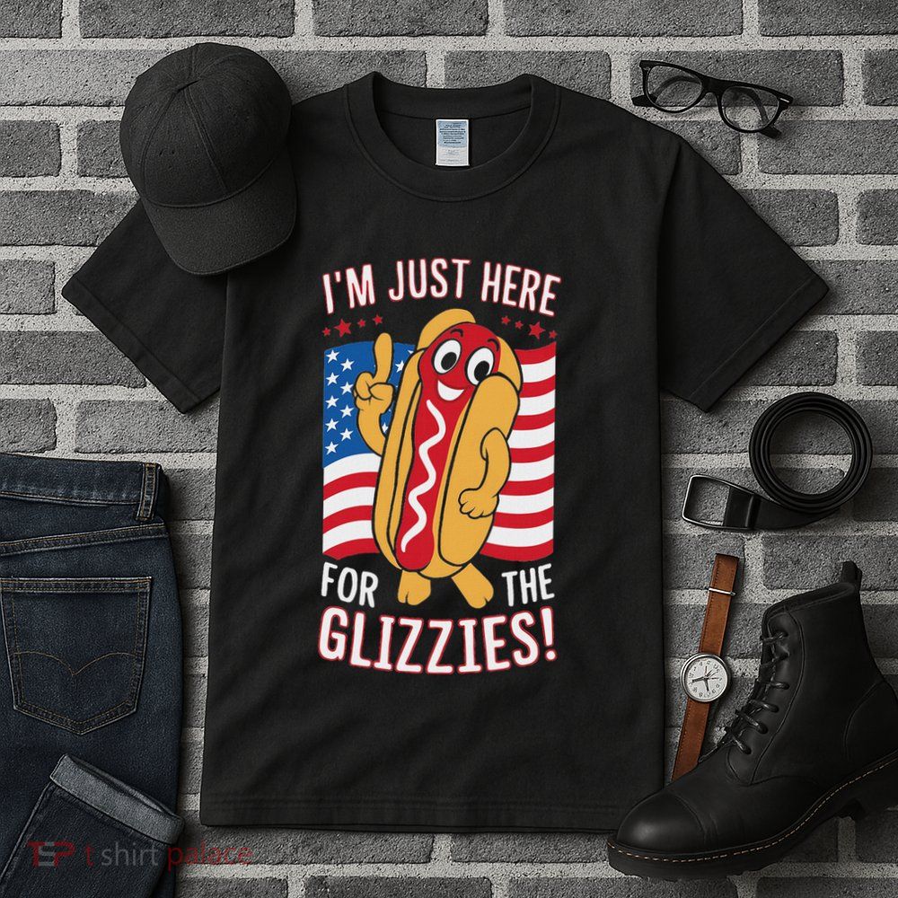 Funny IM Just Here For The Glizzies Tall T-Shirt