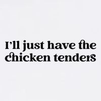 Funny ILl Just Have The Chicken Tenders Christmas Chicken Nugget 11oz C Handle Ceramic Mug