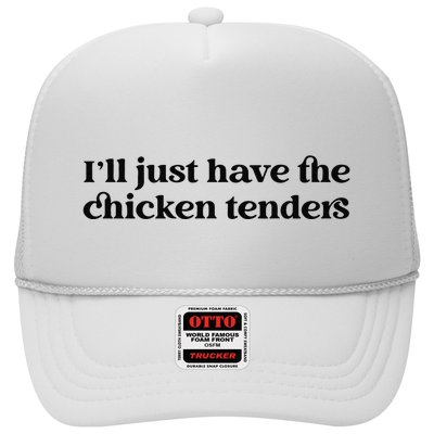 Funny ILl Just Have The Chicken Tenders Christmas Chicken Nugget Trucker Hat