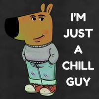 Funny IM Just A Chill Guy Meme Cool Comfort Performance Bucket Hat