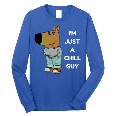 Funny IM Just A Chill Guy Meme Long Sleeve Shirt