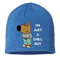 Funny IM Just A Chill Guy Meme Sustainable Beanie