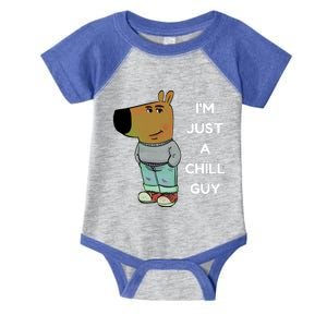 Funny IM Just A Chill Guy Meme Infant Baby Jersey Bodysuit