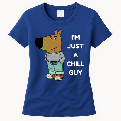 Funny IM Just A Chill Guy Meme Womens T-Shirt