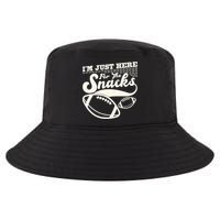 Funny I'm Just Here For The Snacks Cool Comfort Performance Bucket Hat