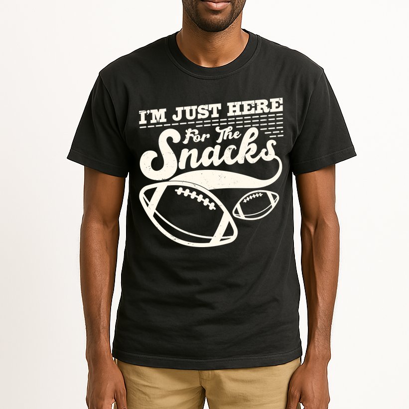 Funny I'm Just Here For The Snacks Tall T-Shirt