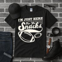 Funny I'm Just Here For The Snacks Tall T-Shirt
