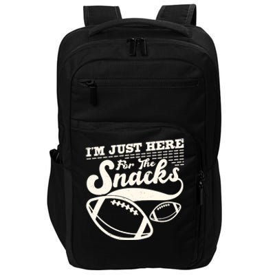 Funny I'm Just Here For The Snacks Impact Tech Backpack