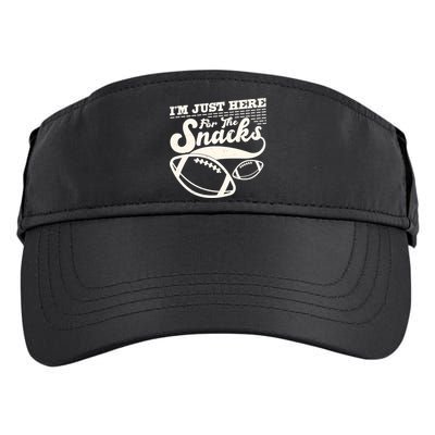 Funny I'm Just Here For The Snacks Adult Drive Performance Visor