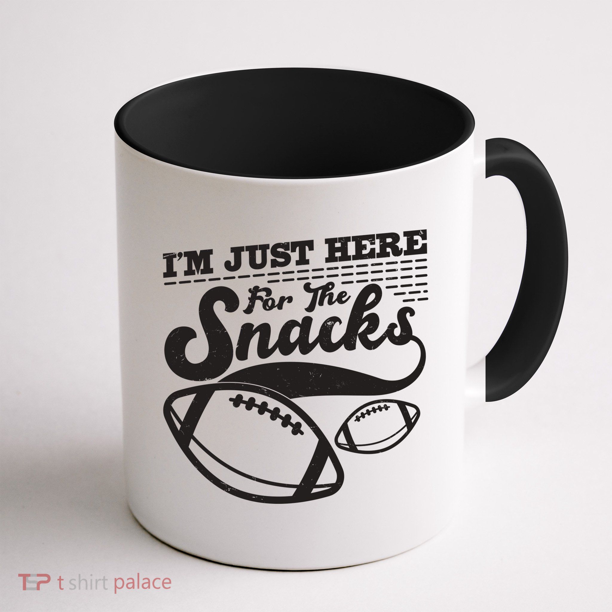 Funny I'm Just Here For The Snacks Mug