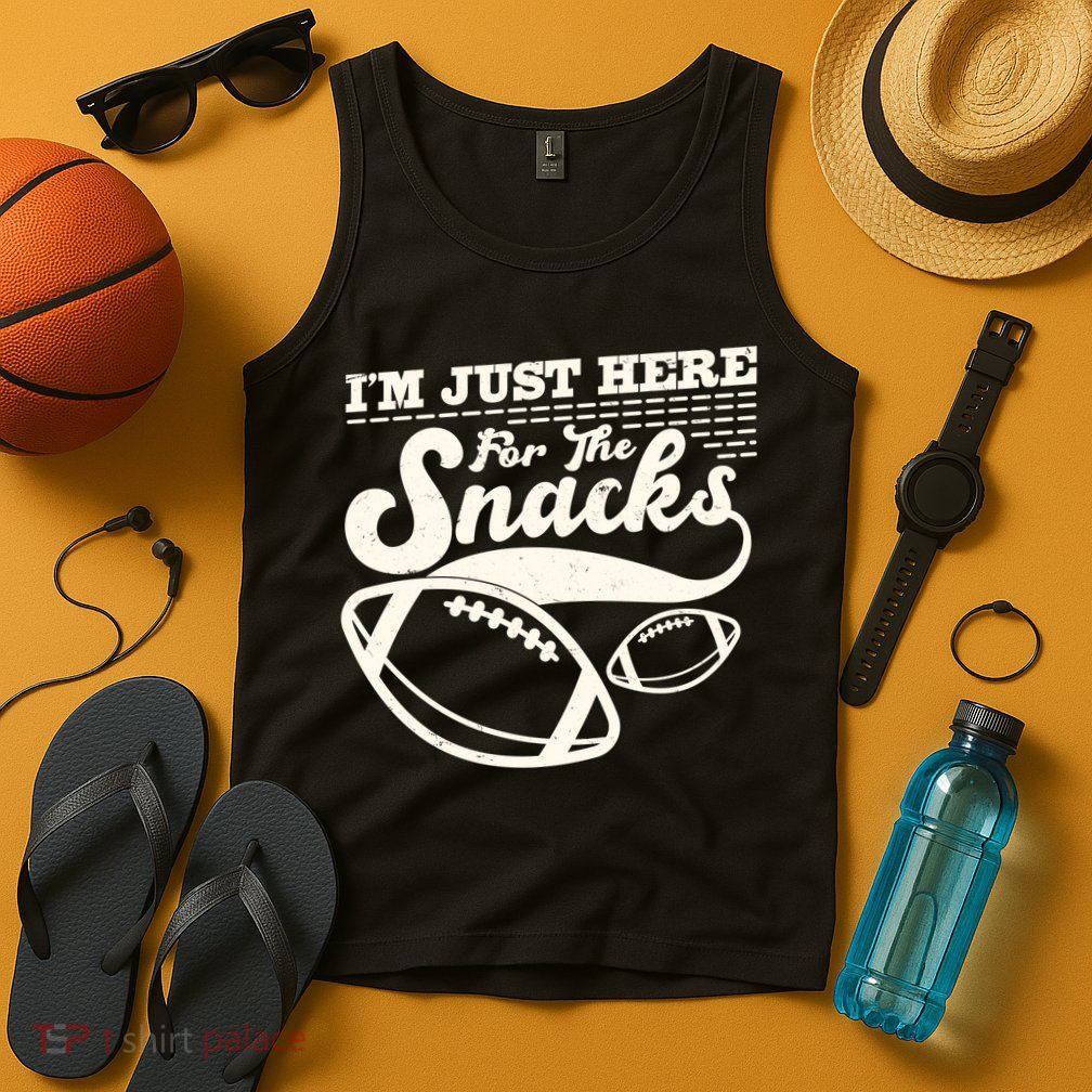 Funny I'm Just Here For The Snacks Tank Top