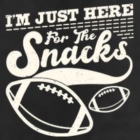 Funny I'm Just Here For The Snacks Microfiber Hand Towel