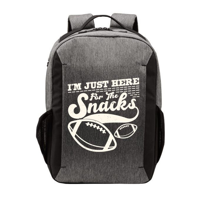 Funny I'm Just Here For The Snacks Vector Backpack
