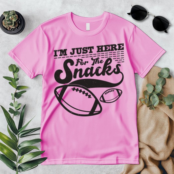 Funny I'm Just Here For The Snacks Premium T-Shirt