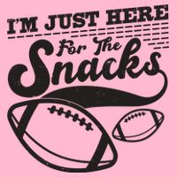 Funny I'm Just Here For The Snacks Premium T-Shirt