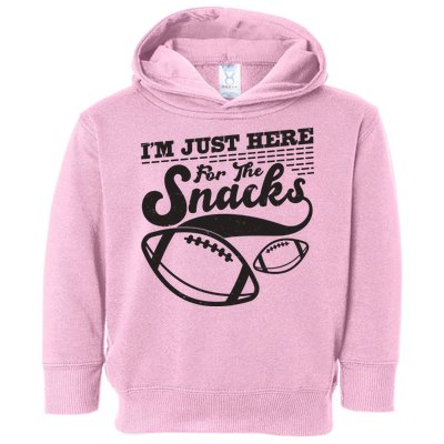Funny I'm Just Here For The Snacks Toddler Hoodie