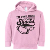 Funny I'm Just Here For The Snacks Toddler Hoodie