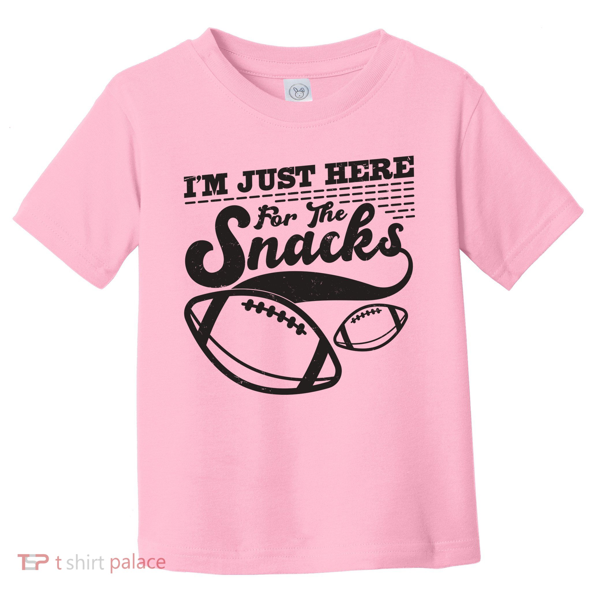 Funny I'm Just Here For The Snacks Toddler T-Shirt