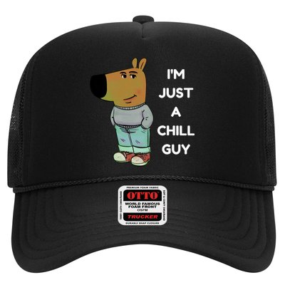 Funny Im Just A Chill Guy Meme Trucker Hat