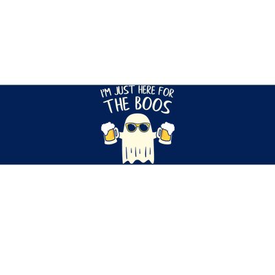 Funny Im Just Here For The Boos Shirt Gift Halloween Ghost Bumper Sticker